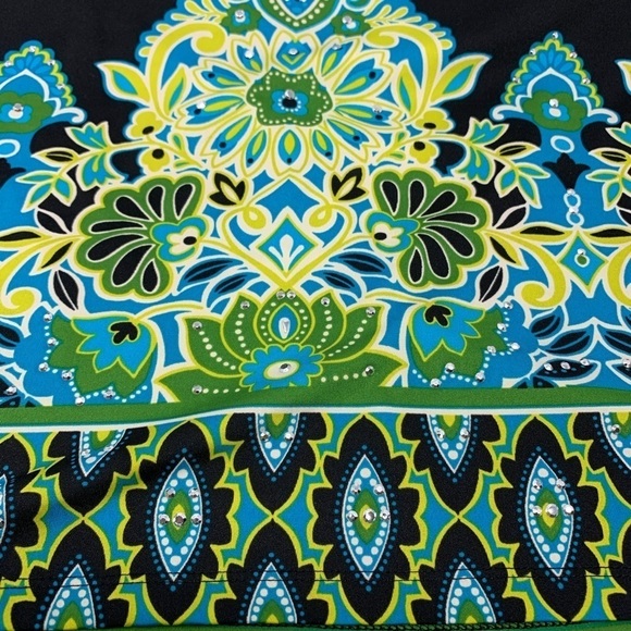 INC Rhinestone Embellished Polyester Spandex Blend Knee Length Halter Dress P - Picture 6 of 9